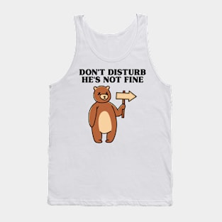 DONT DISTURB Tank Top